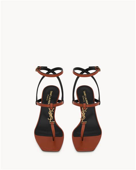 ysl cassie sandals|CASSANDRA sandals in smooth leather .